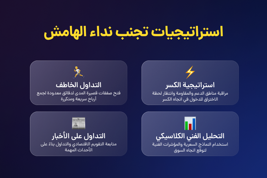 استراتیجیات تجنب نداء الهامش
