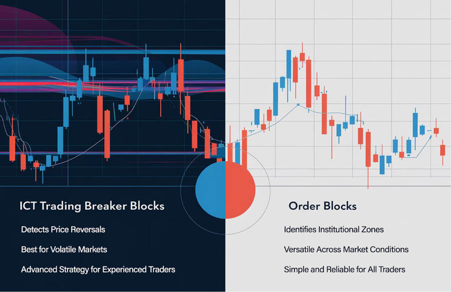 ict trading breaker block vs order block