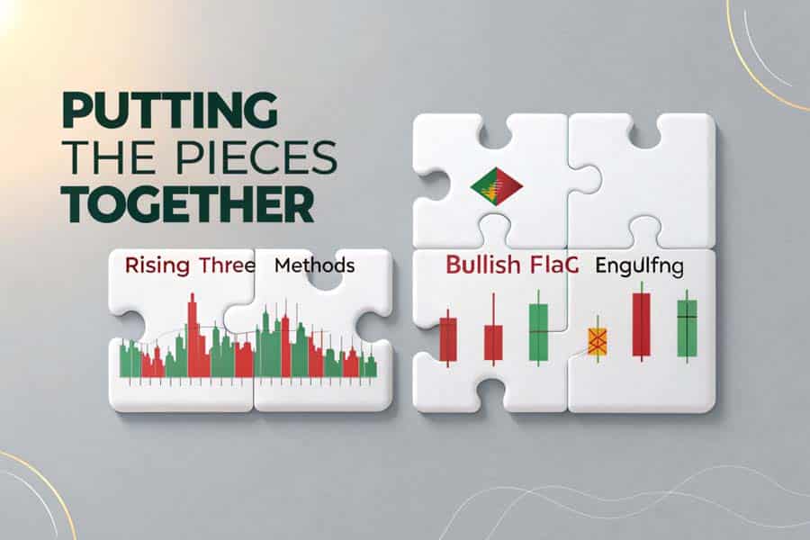 Rising Three Methods Candlestick Pattern