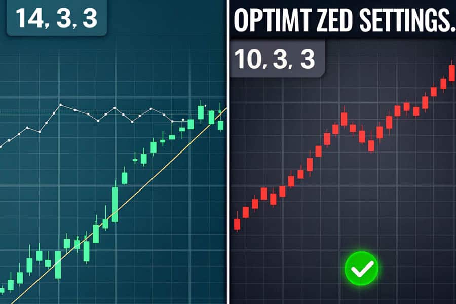 Stochastic Settings for 4 Hour Chart