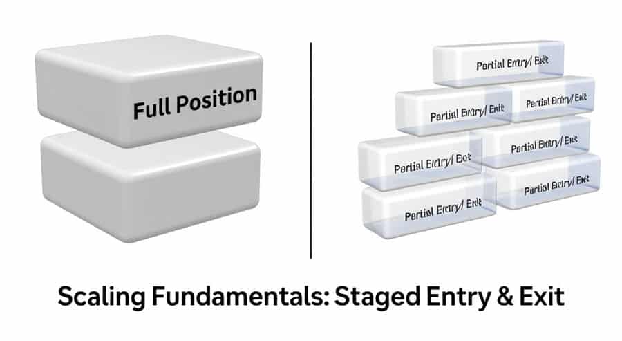 Scaling In and Out of Positions in Forex