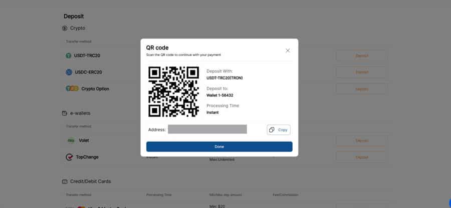 How to Deposit and Withdraw Funds in the Opofinance App