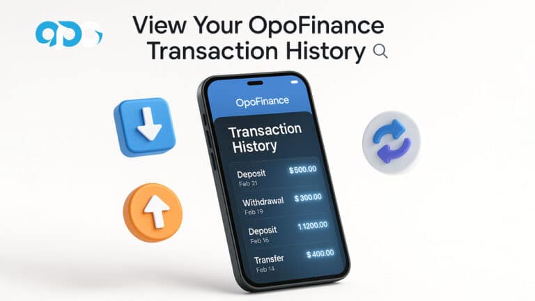 How to View Your Transaction History and Financial Activities in OpoFinance