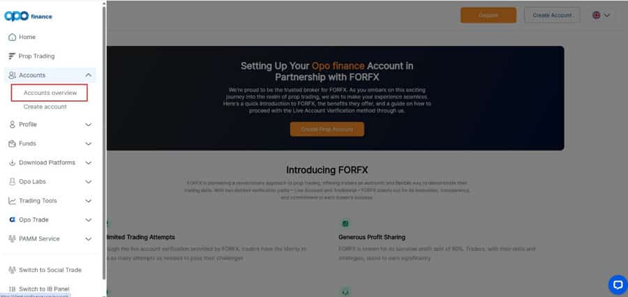 How to Activate Opofinance Islamic Account