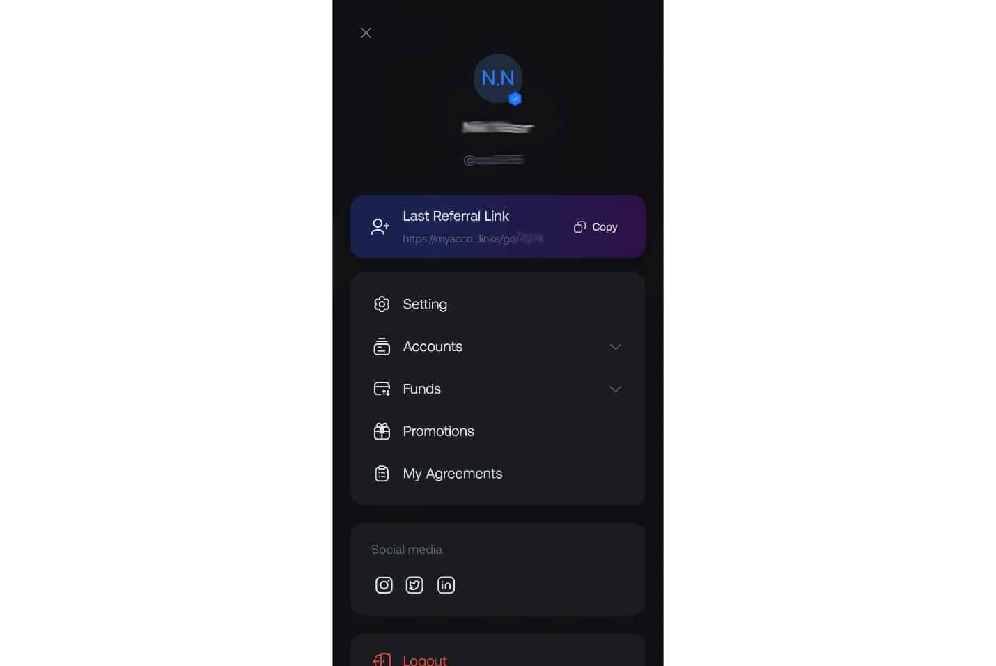 Navigate to Security Settings