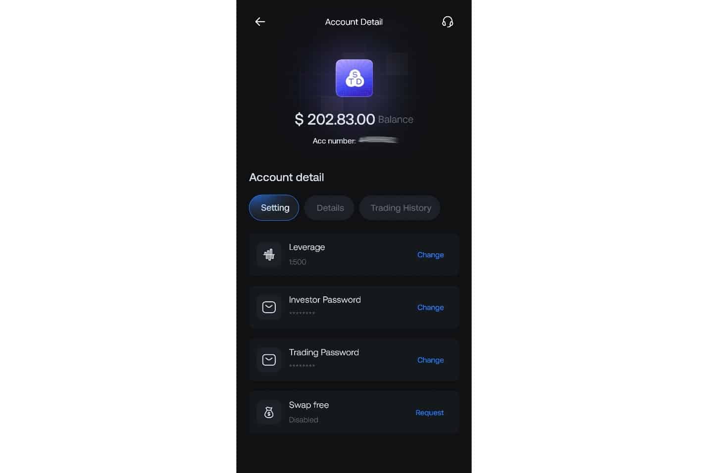 Request to Enable Swap-Free (Islamic) Mode