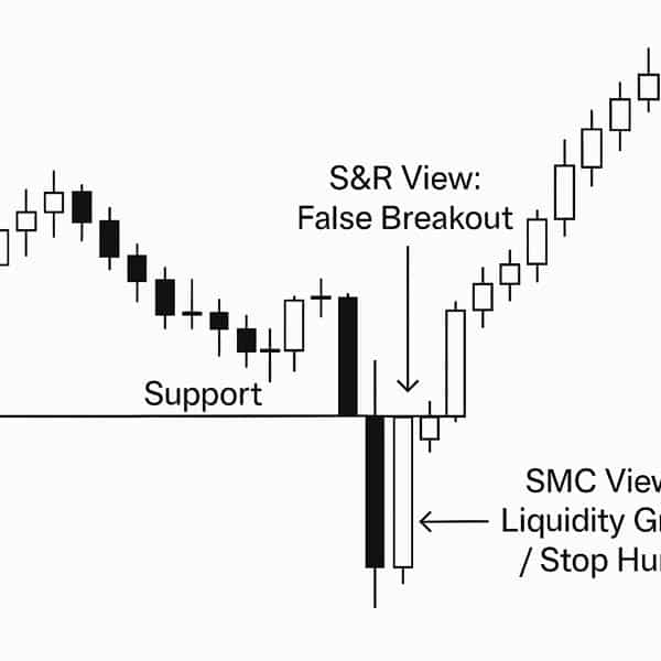 SMC vs Support and Resistance