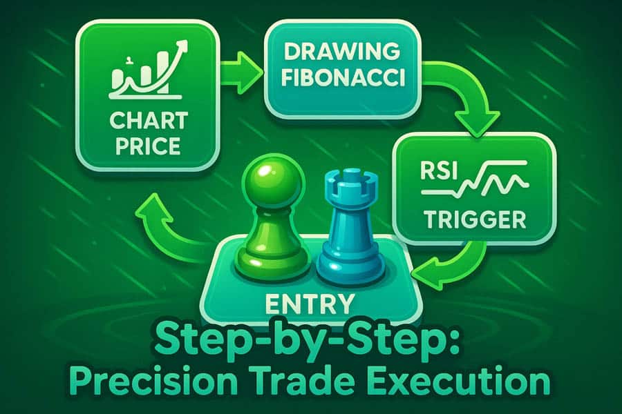 RSI and Fibonacci Strategy
