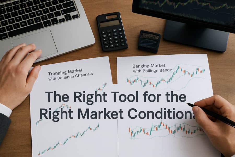 Donchian Channels vs Bollinger Bands