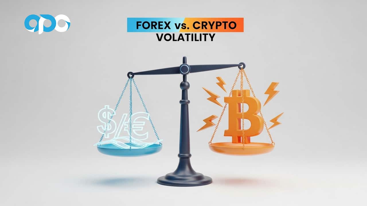 Forex vs. Crypto Volatility