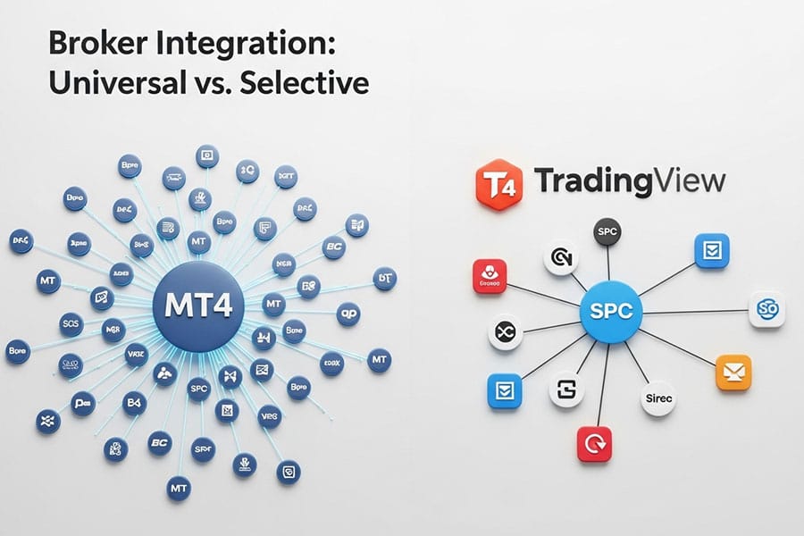 MetaTrader 4 vs TradingView