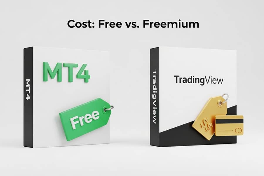 MetaTrader 4 vs TradingView