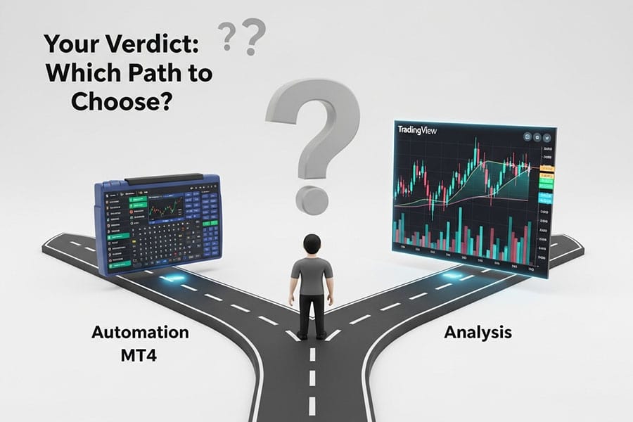 MetaTrader 4 vs TradingView