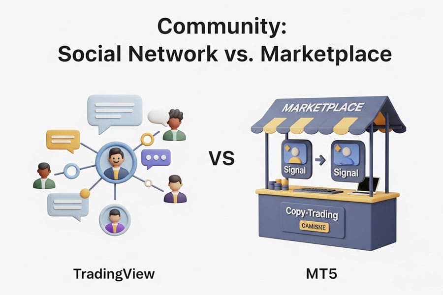 MetaTrader 5 vs TradingView