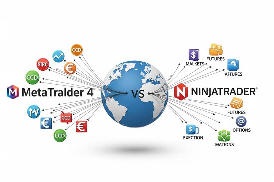 NinjaTrader vs MetaTrader 4