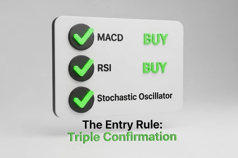 Stochastic RSI and MACD Strategy