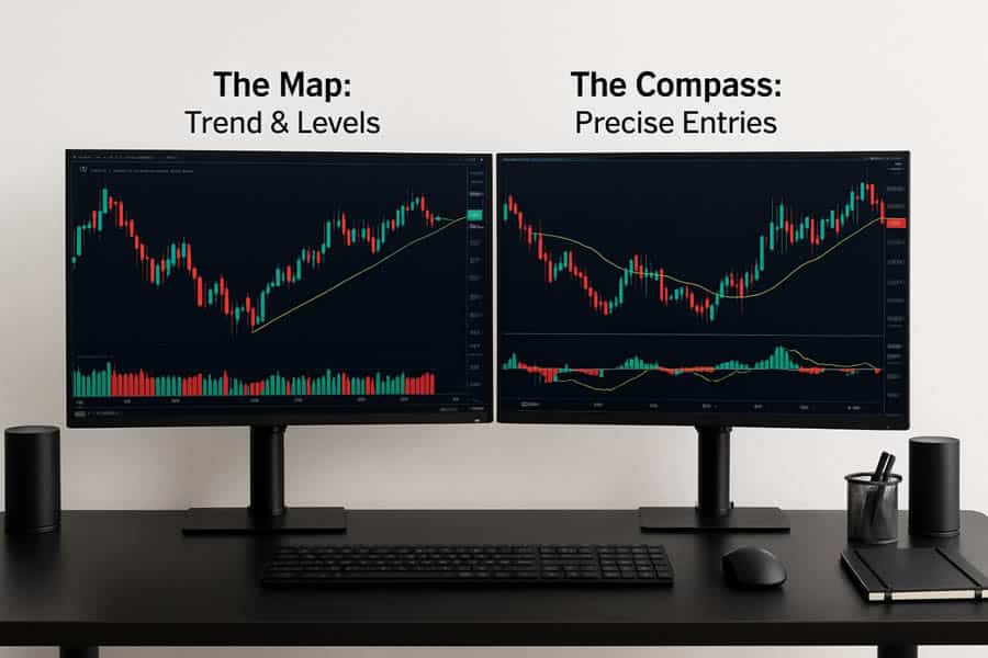 tick chart vs candlestick