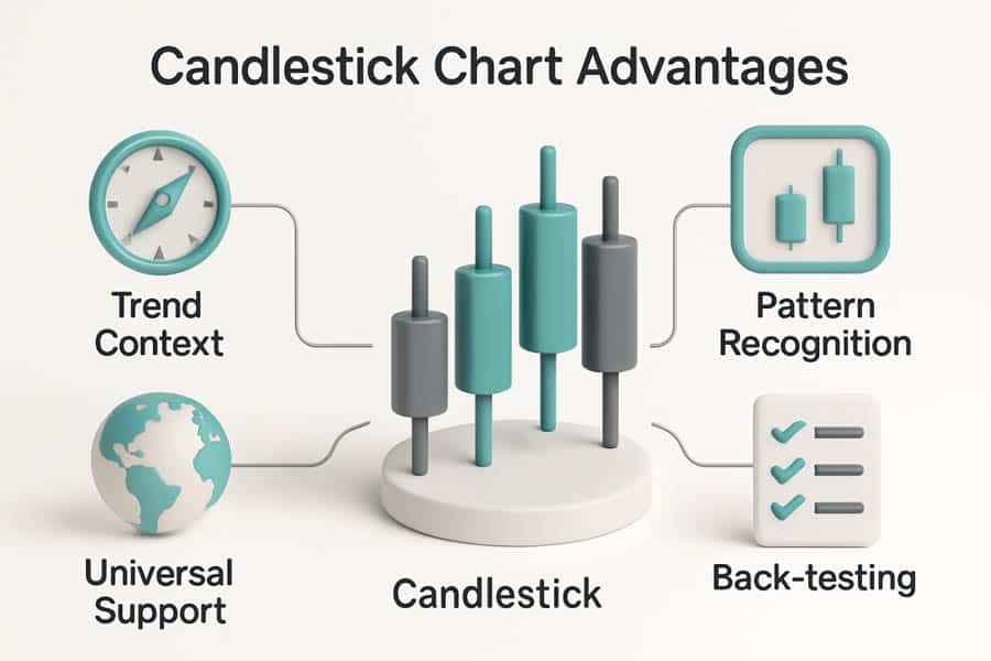 tick chart vs candlestick