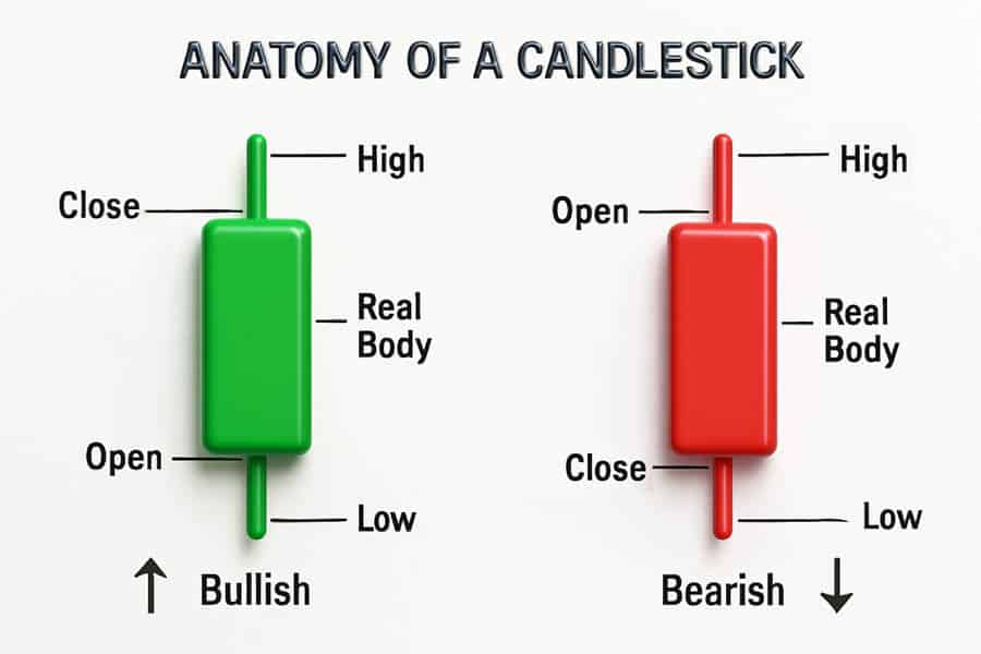 tick chart vs candlestick