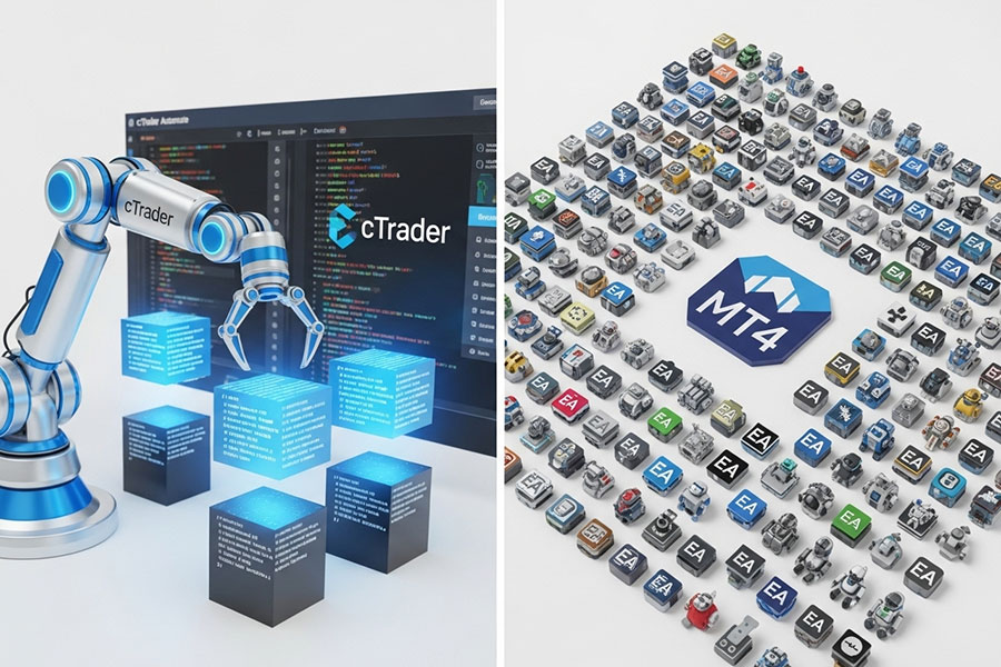 cTrader vs MetaTrader 4