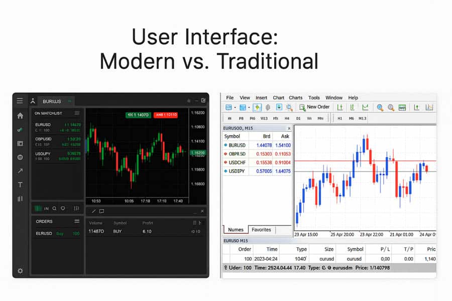 cTrader vs MetaTrader 5