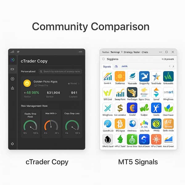 cTrader vs MetaTrader 5