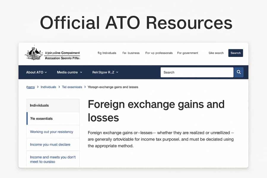 Forex Tax in Australia