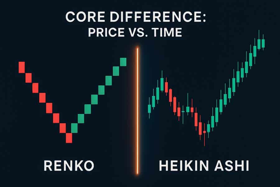 Renko Charts vs Heikin Ashi