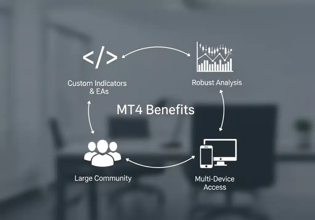 Benefits of Using MT4 for Forex Trading