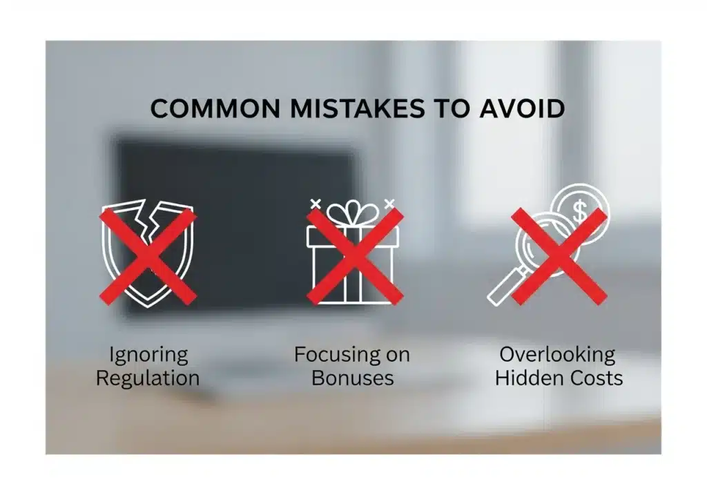 Common Mistakes When Choosing an MT4 Broker