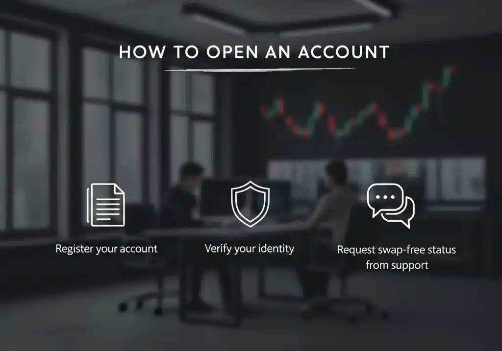 How to Open an Islamic Trading Account
