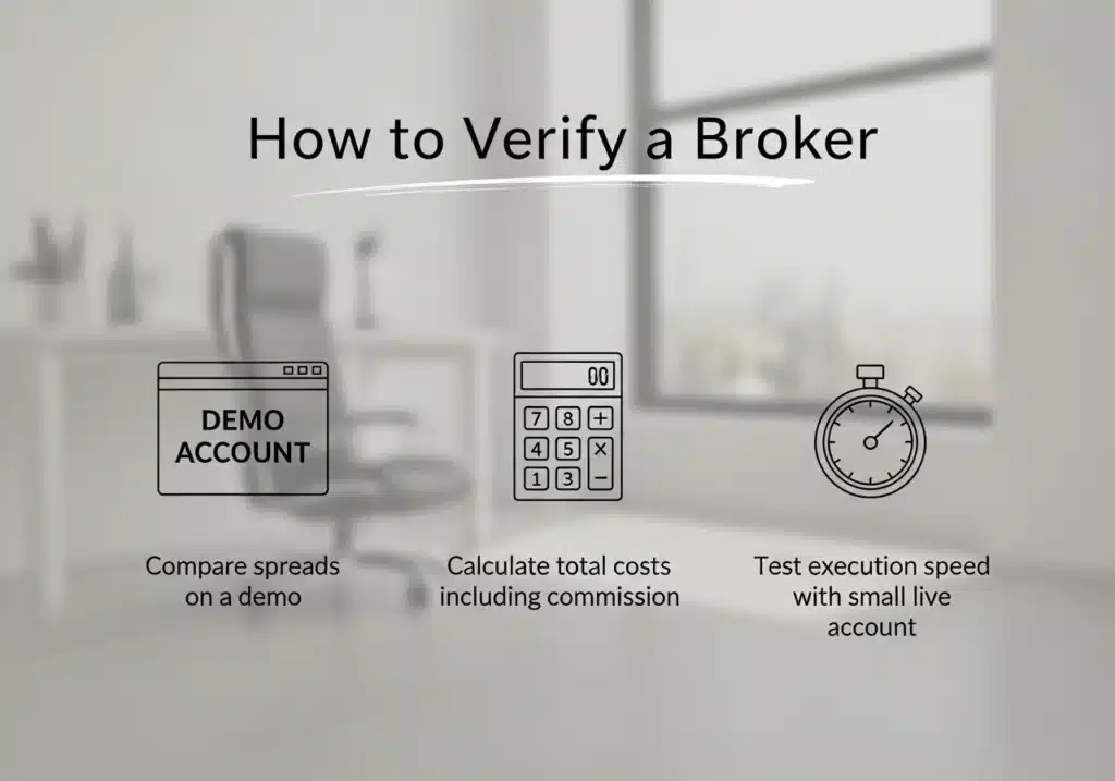How to Verify and Select a Low-Spread Broker