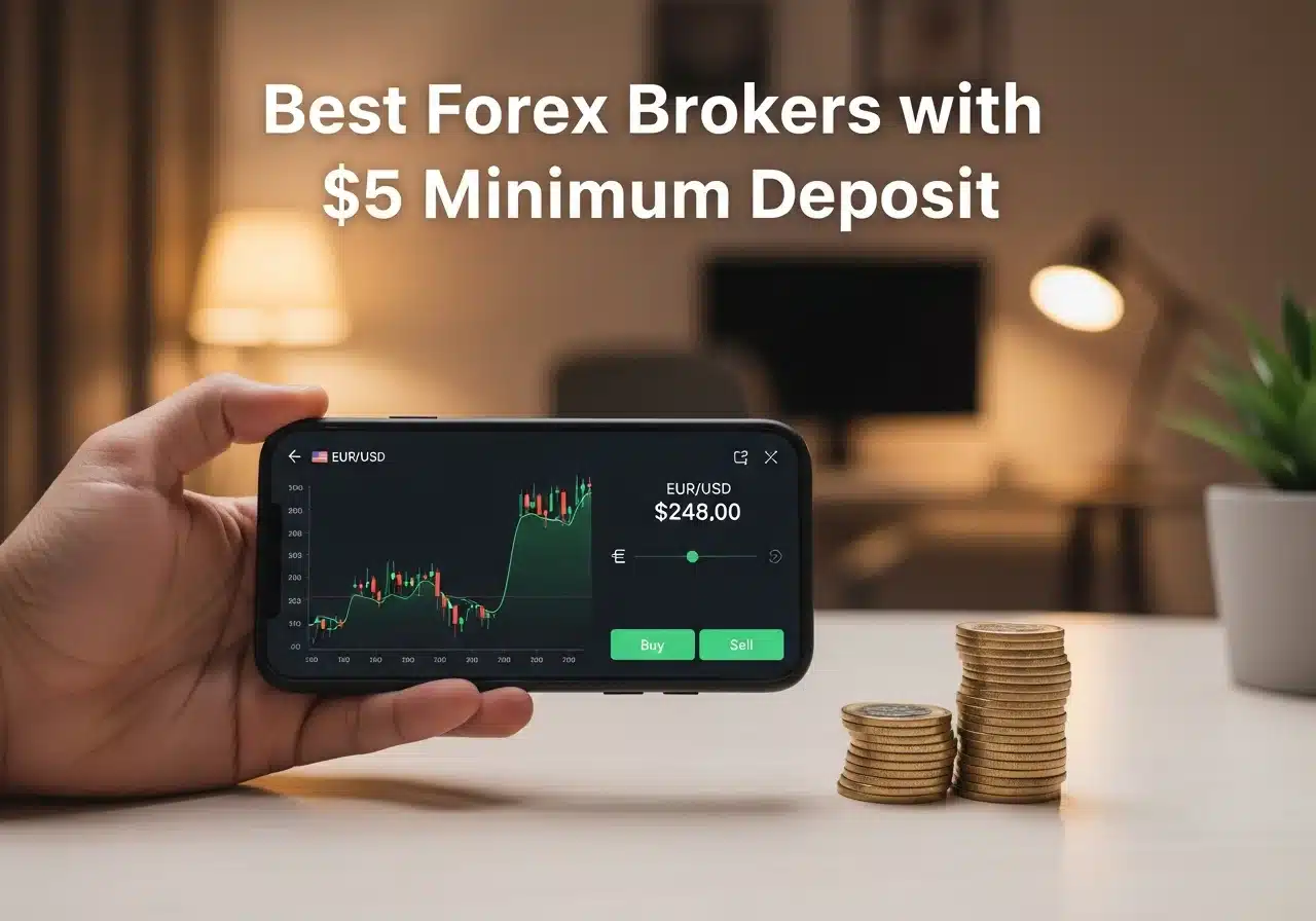 7 Best Forex Brokers with $5 Minimum Deposit for 2025