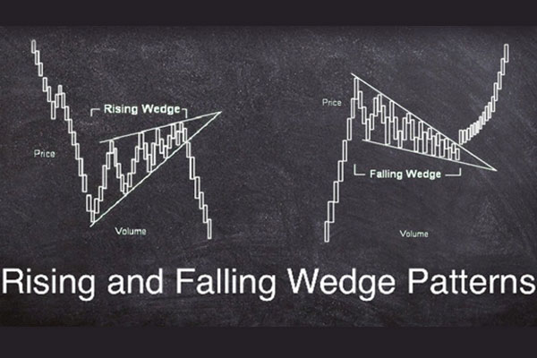 مهم‌ترین ویژگی‌های الگوی کنج یا گوه (wedge) صعودی شامل روند همگرا و کاهش حجم معاملات است.