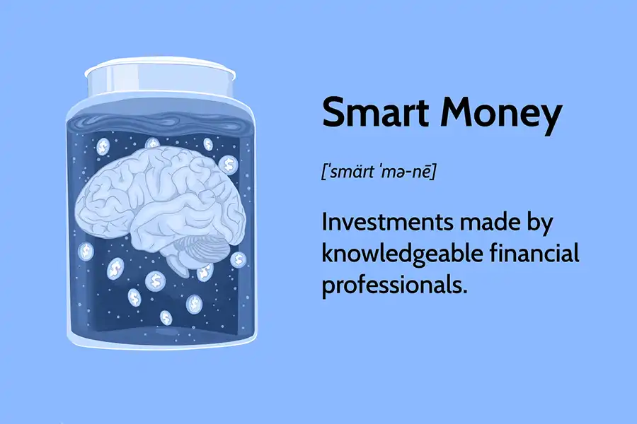 پول هوشمند، به سرمایه‌ای اشاره دارد که توسط سرمایه‌گذاران بزرگ، بانک‌ها و مؤسسات مالی کنترل می‌شود.