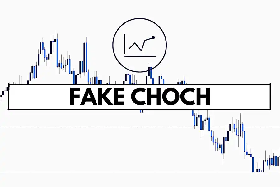 Fake CHOCH به موقعیتی در بازار فارکس اشاره دارد که در آن ظاهرا تغییر جهت قیمت رخ داده است.