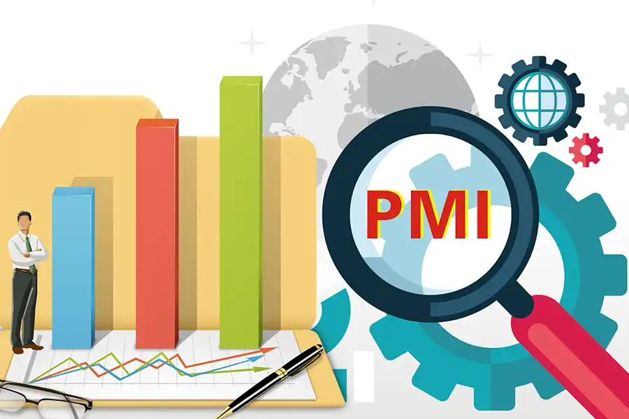 PMI تولیدی بر اساس نظرسنجی از مدیران خرید در شرکت‌های تولیدی تهیه می‌شود و نشان‌دهنده سطح تقاضا برای محصولات با اندازه‌گیری میزان فعالیت سفارش‌گیری در کارخانه‌ها است. 