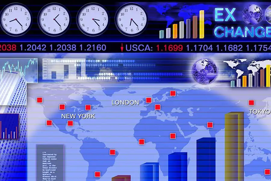 اندیکاتور Sessions LuxAlgo امکان نمایش سشن‌های معاملاتی در تمامی نمادهای بازار را دارد.