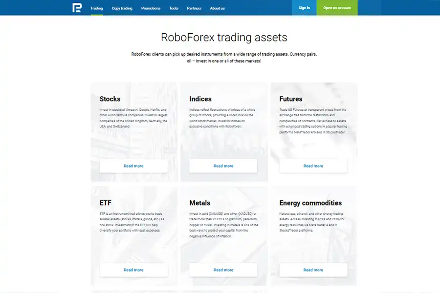 کارگزاری RoboForex با ارائه خدمات متنوع و امکانات پیشرفته، توانسته به‌عنوان بهترین بروکر برای معاملات طلا شناخته شود.