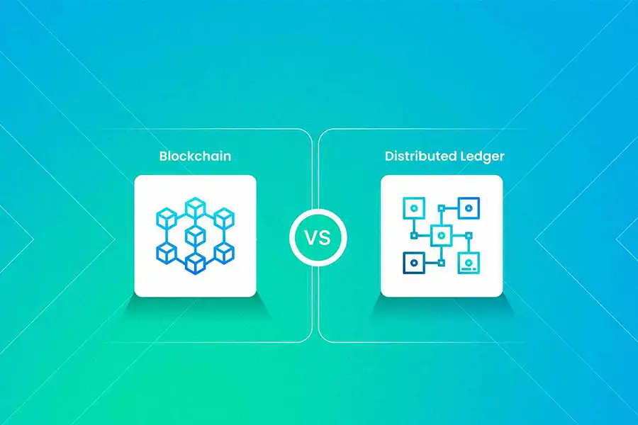 دفتر کل توزیع شده با بلاک‌چین از نظر ساختار داده‌ها، مکانیزم اجماع، نوع کاربرد، انعطاف‌پذیری و امنیت متفاوت است.